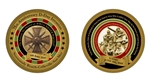DDAY COIN, D-DAY, LIMITED TO 1000 COINS, edge numbered, certificate of  Authenticity  from The Official White House Gift Shop. honors veterans in WWII, Normandy Beaches, June 6, 1944.