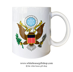 Presidential Eagle Coffee Mug, Designed at Manufactured by the White House Gift Shop, Est. 1946. Made in the USA