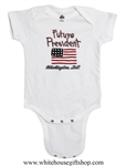 Baby Onesie President Flag Bodysuit