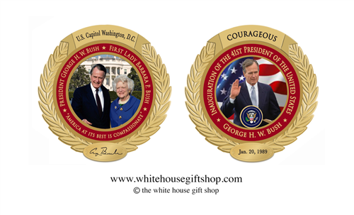 Inauguration Coin in President George H.W. Bush's Historic Moments Series