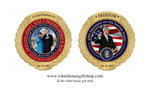 Inauguration Coin in President George W. Bush's Historic Moments Series