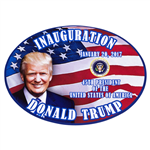 President Elect Donald J. Trump 45th President Oval Bumper Magnet