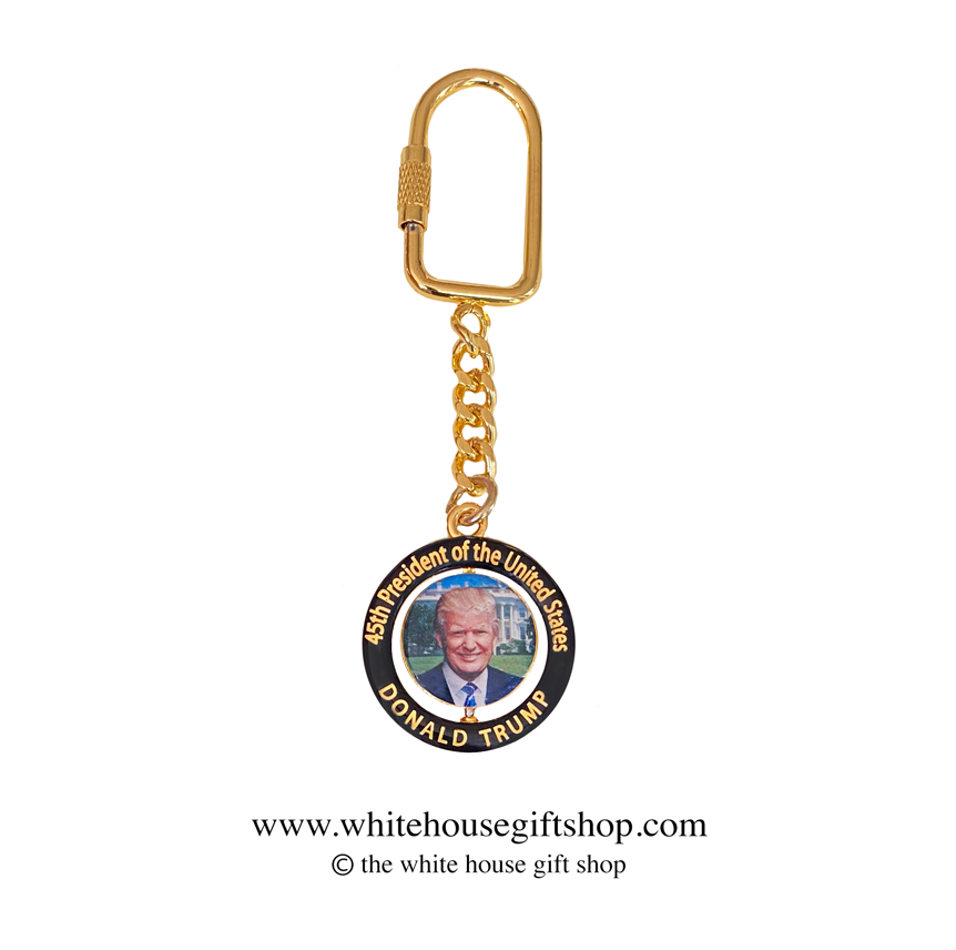 President Donald J. Trump, 45th President, Key Ring, Dual-Sided