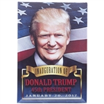 President Elect Donald J. Trump 45th President Inauguration 2" x 3" Magnet