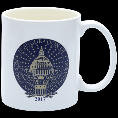 President Elect Donald J. Trump 45th President Inauguration Signature Mug