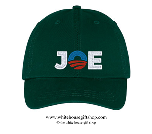 Joseph R. Biden 2020 Hat in Hunter Green, 46th President of the United States, Official White House Gift Shop Est. 1946 by Secret Service Agents