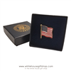American Flag Pin, Made in the USA, Broach Clasp, Official design of 45th President of the United States flag pins