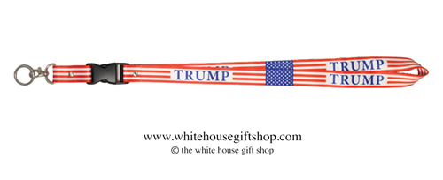 President Donald J. Trump American Flag Lanyard