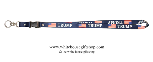 President Donald J. Trump Navy Blue Lanyard