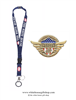 Front Line Workers Heroes of COVID-19, Gold Pin for Lanyard, Uniform, or Lapel. Designed by artist Anthony Giannini for the original Secret Service White House Gift Shop.