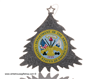 Department of the Army Christmas Ornament Inspired by the Lockheed F-117 Nighthawk