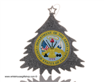 Department of the Army Christmas Ornament Inspired by the Lockheed F-117 Nighthawk