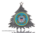 United States Coast Guard Christmas Ornament Inspired by the Lockheed F-117 Nighthawk