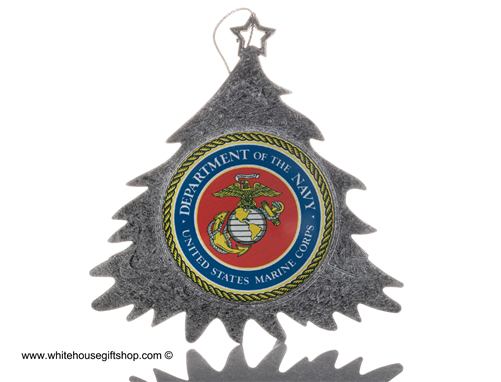 United States Marine Corps Christmas Ornament Inspired by the Lockheed F-117 Nighthawk