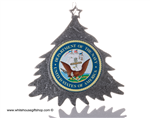 Department of the Navy Christmas Ornament Inspired by the Lockheed F-117 Nighthawk