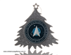 United States Space Force Christmas Ornament Inspired by the Lockheed F-117 Nighthawk
