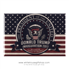 Made in the USA, American Flag with President Donald J. Trump Inauguration Magnet, The White House Gift Shop