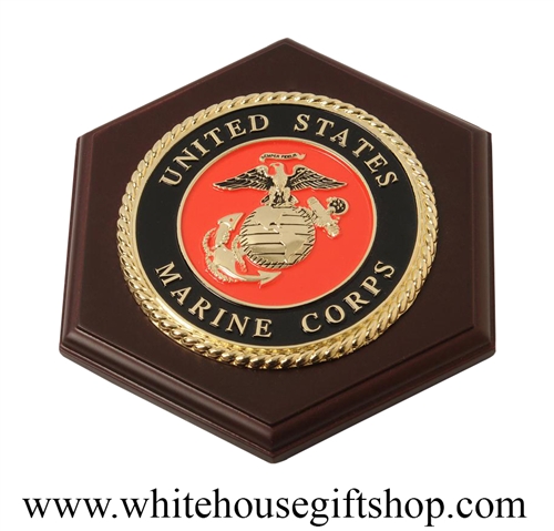 United States Marine Corps, USMC Wall Plaque Medallion, Made in USA, Select Box Type