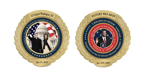 "1st" Coin in President Obama's Historic Moments Series