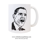 President Barack H. Obama Coffee Mug, Designed at Manufactured by the White House Gift Shop, Est. 1946. Made in the USA