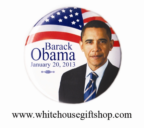 President Obama, 2013 Inauguration Pin, Original Button, Nearly Sold Out