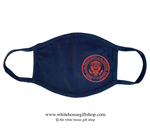 COVID-19 Global Response Face Mask Navy Blue with Gold Seal of the President of the United States