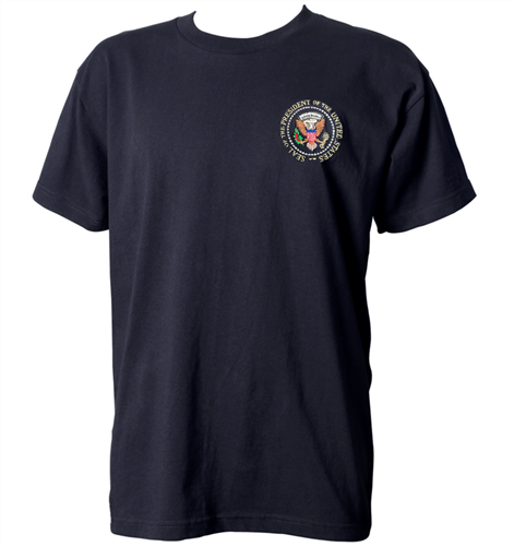 Seal of the President of the United States T-Shirt- Navy Blue