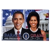 President Obama and First Lady Michelle Obama Photo Magnet