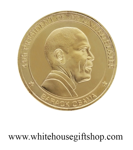 Coins, President Obama Coin, Presidential Seal on Reverse, QUANTITY DISCOUNT FOR 25, 1.5" Diameter Coins, Protective Capsule