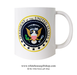 President of the United States Coffee Mug, Presidential Joseph R. Biden Coffee Mug, Designed at Manufactured by the White House Gift Shop, Est. 1946. Made in the USA