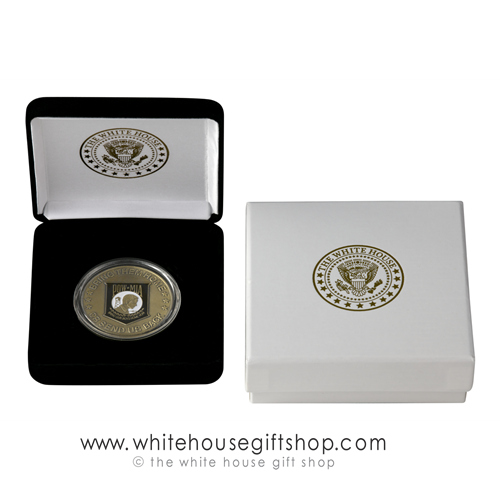 Prisoner of War Commemorative Coin from the Official White House Gift Shop Secret Service Store Military, White House, and Presidents Coins and Gifts Collection