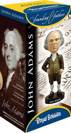 President John Adams Bobblehead, Wobbler, Nodder from The Official White House Gift Shop Established by Presidential Order and Members of U.S. Secret Service