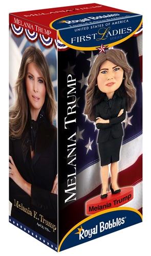 Melania Trump, First Lady of the United States Bobble Head, FLOTUS  Bobbleheads, Wobbler, Nodder from White House Gift Shop, Presidential Series