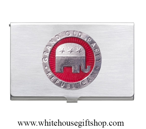 Republican Party Business Card Case