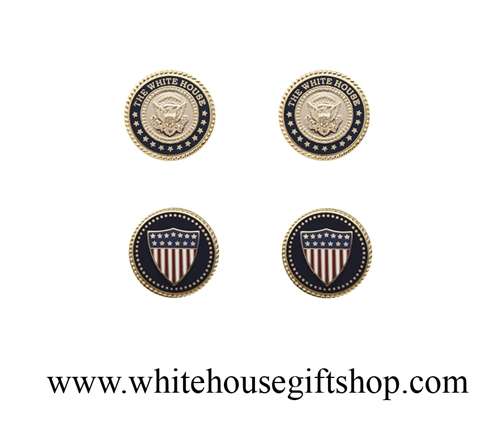 President & Whitre House Cufflinks