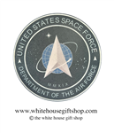 United States Space Force Coasters Set of 4, Designed at Manufactured by the White House Gift Shop, Est. 1946. Made in the USA