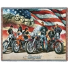 STURGIS 2018 RIDE BLANKET THROW, MADE IN AMERICA, COTTON