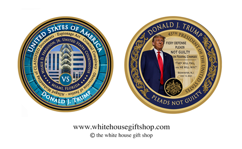 The Second Indictment of President Donald J. Trump Commemorative Coin