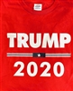 Donald Trump, red, long sleeve t-shirt, pre-shrunk, cotton, machine wash and dry