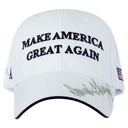 Donald J. Trump, Mug, 2016 white hat-Make America-Great-Again-from official white house gifts and gift shop-historical collection.