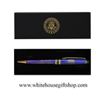 PRESIDENT DONALD J. TRUMP 45TH PRESIDENT SIGNATURE WITH WHITE HOUSE ARCHITECTURE PEN