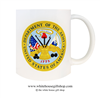 Department of the Army Coffee Mug, Presidential Joseph R. Biden Coffee Mug, Designed at Manufactured by the White House Gift Shop, Est. 1946. Made in the USA