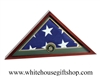 US Flag Display Case with Army Medallion