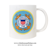 United States Coast Guard Coffee Mug, Presidential Joseph R. Biden Coffee Mug, Designed at Manufactured by the White House Gift Shop, Est. 1946. Made in the USA