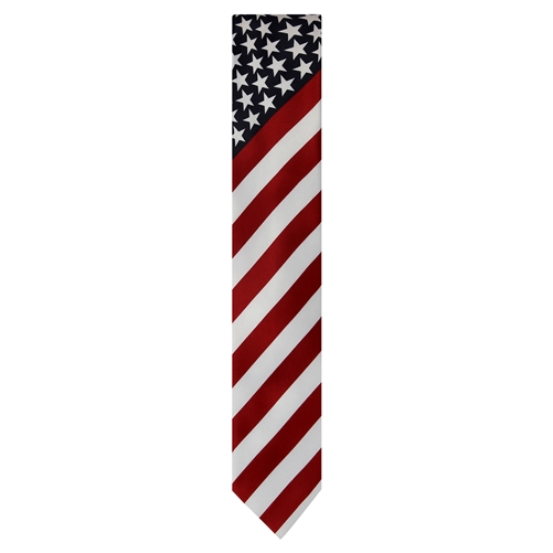American Flags with Stars Neck Tie from the Official White House Gift Shop