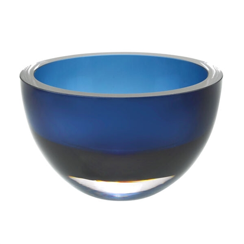 Badash Penelope 6" Midnight Blue Bowl, Lead Free Crystal