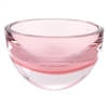 Badash Penelope 6" Pink Bowl, Lead Free Crystal