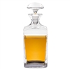 Andre 10.5" Square Decanter, Lead Free Crystal