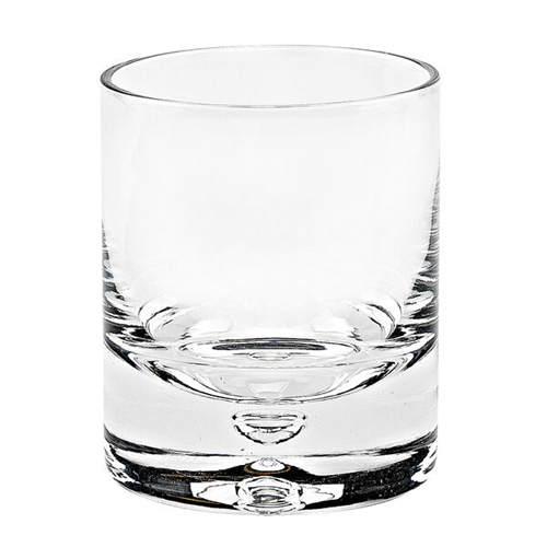 Galaxy 4pc set On the Rocks 5oz Crystal Scotch Glasses, Mouth Blown, Lead Free