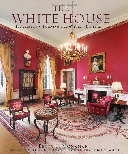 White House Decorative Arts Collection, The White House: Its Historic Furnishings and First Families, Red Room Cover Newest Edition, Hardcover Book, Pub. April 8, 2014